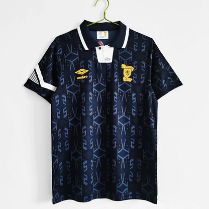 Scotland Home Retro Football Shirt Euro 92 Retro Calcio