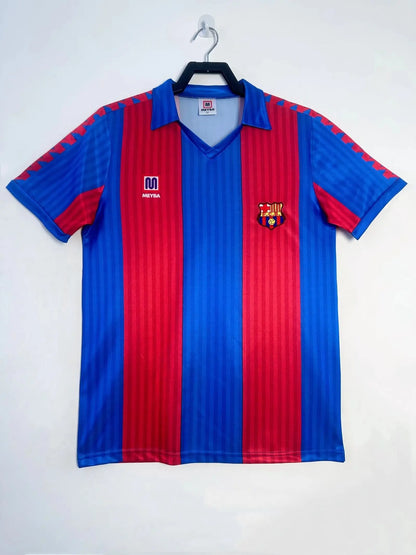 Barcelona Retro Home Football Shirt 1989-02 Retro Calcio