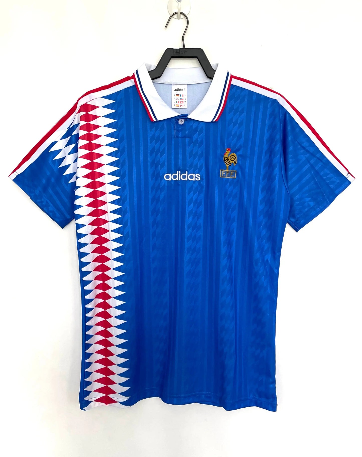 France Retro Home Football Shirt 1994 Retro Calcio