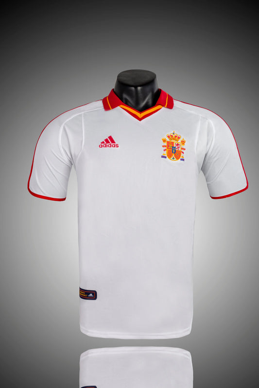 Spain Retro Away Football Shirt Euro 2000 Retro Calcio