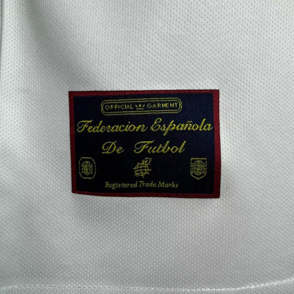 Spain Retro Away Football Shirt Euro 96 (White)