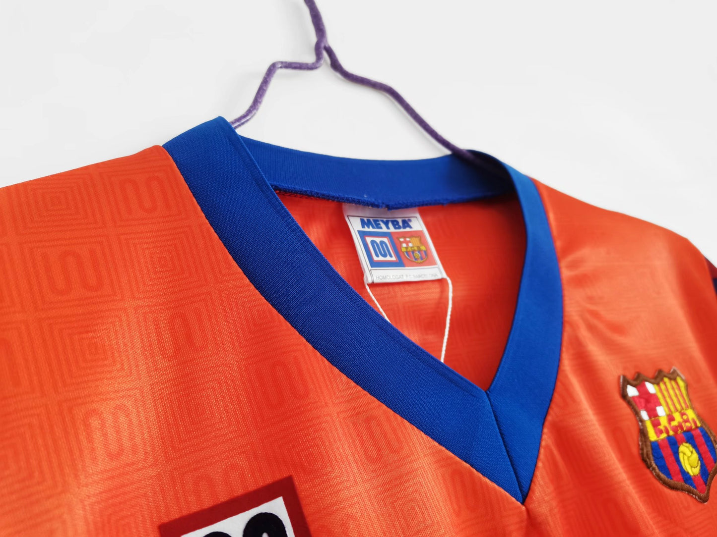 Barcelona Retro Away Football Shirt 1989=92