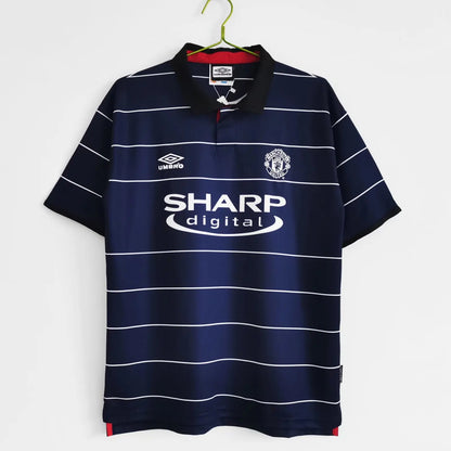 Manchester United Retro Away Football Shirt 1999-00 Retro Calcio