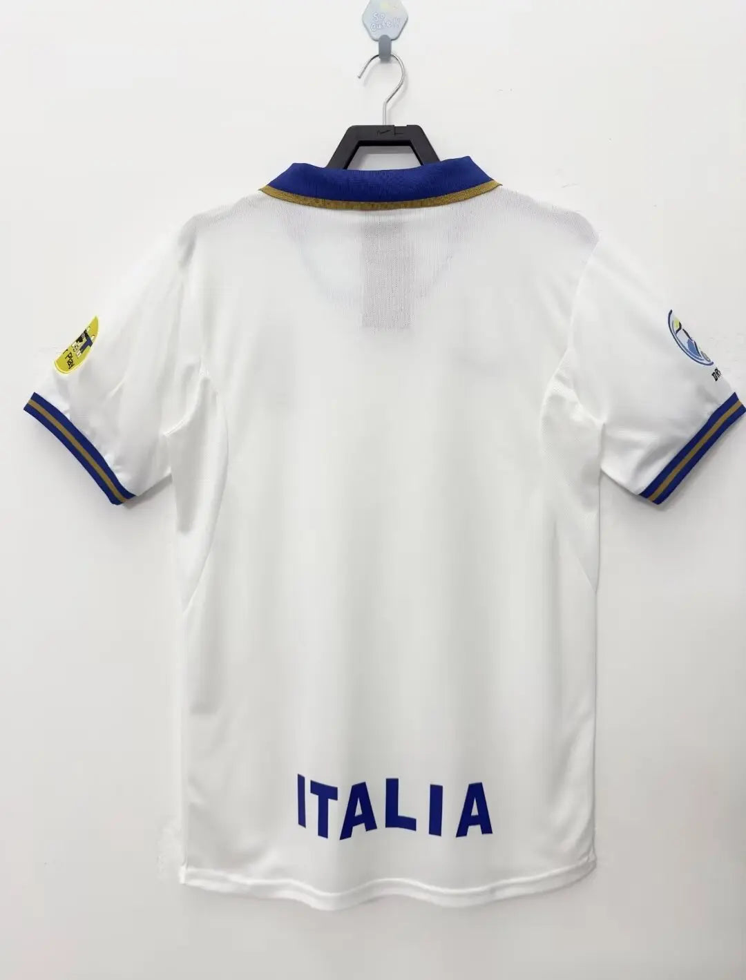 Italy White Away Classic Football Shirt Retro Calcio