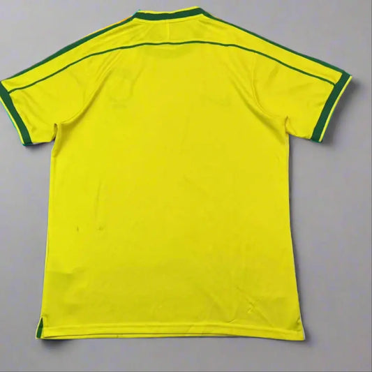 Brazil Yellow Home Classic Football Shirt 1998 - Retro Calcio Jersey