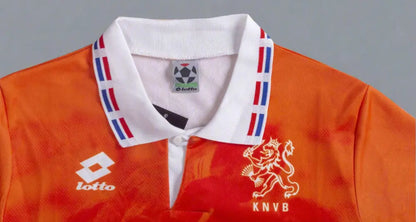 Netherlands Retro Home Football Shirt Euro 96 Retro Calcio