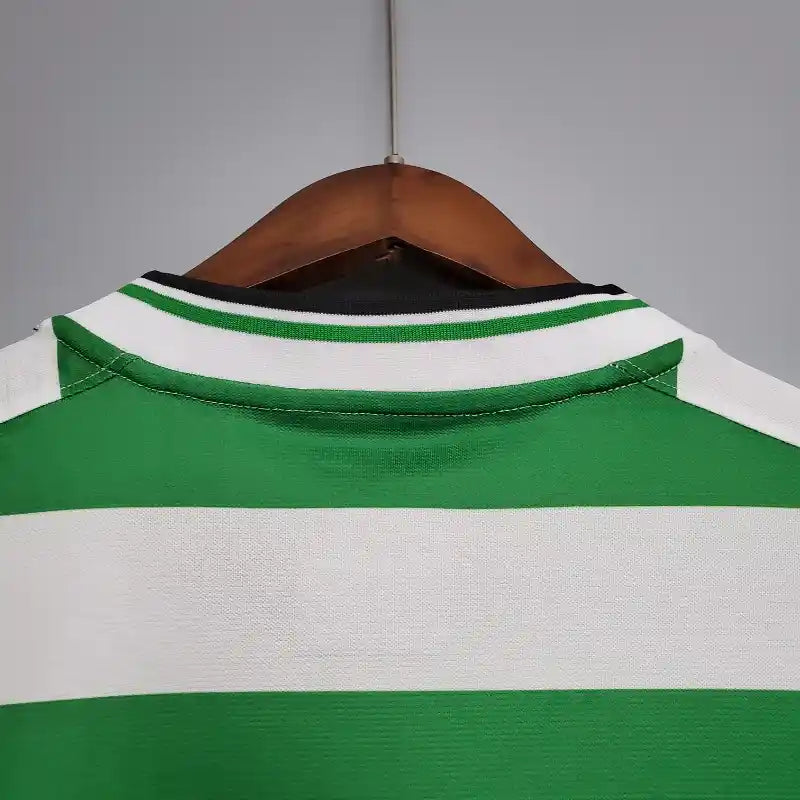 Celtic FC Green Retro Home Football Shirt - 2001-03