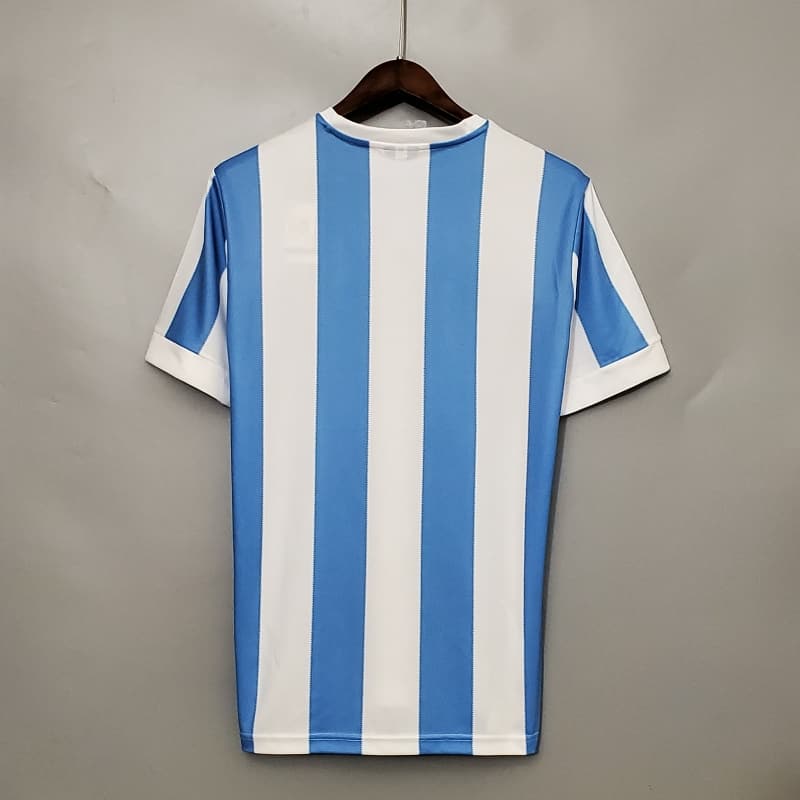 Argentina Blue & White Home Retro Football Shirt 1978