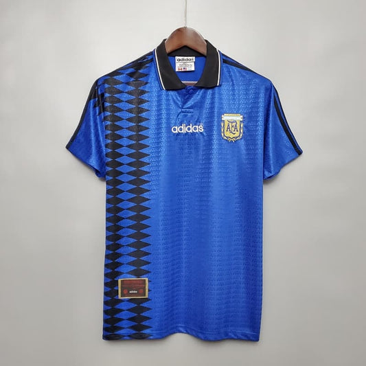 Argentina Blue Away Retro Football Shirt 1994