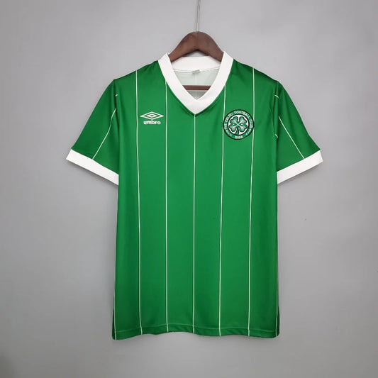 Celtic FC Green Retro Home Football Shirt - 1984-86