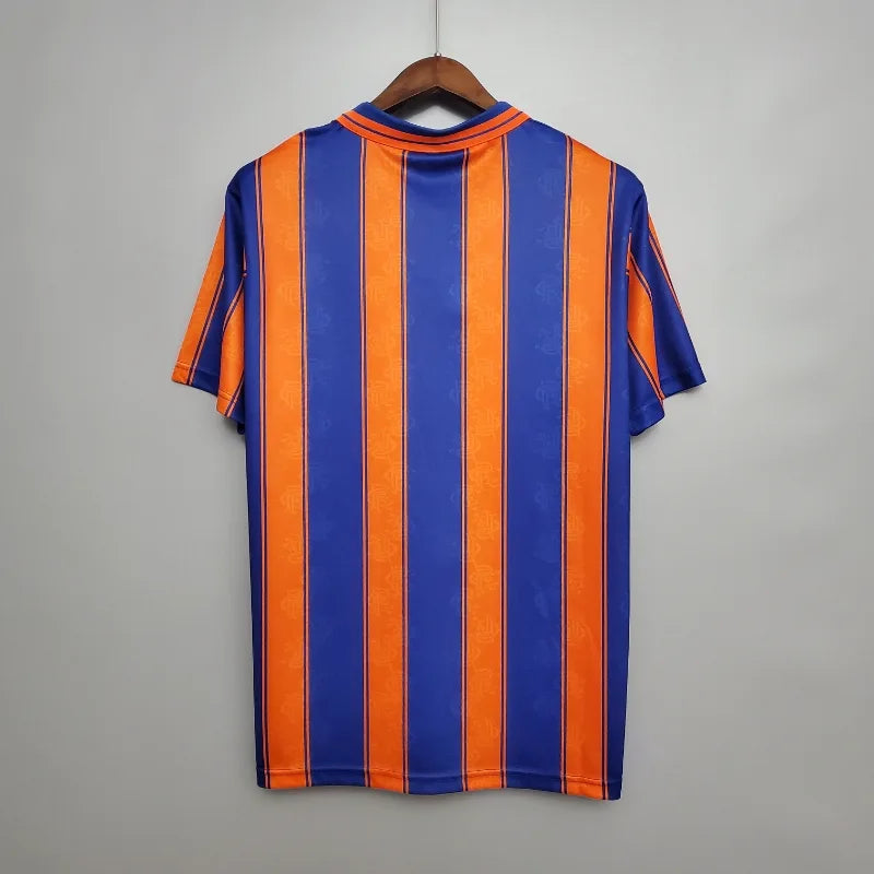 Rangers Striped Retro Away Football Shirt-1993-94