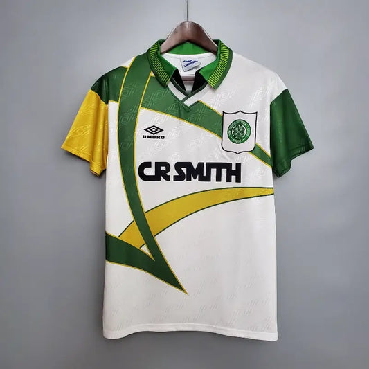 Celtic FC Green Retro Home Football Shirt - 1993-95