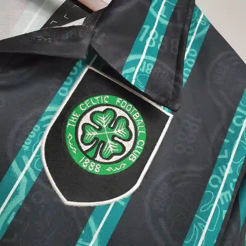 Celtic FC Blue Retro Away Football Shirt - 1992-93