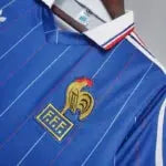 France Retro Home Football Shirt World Cup 1982 Retro Calcio