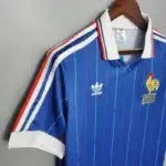 France Retro Home Football Shirt World Cup 1982 Retro Calcio