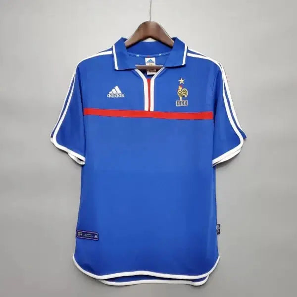 France Retro Home Football Shirt Euro 2000 Retro Calcio