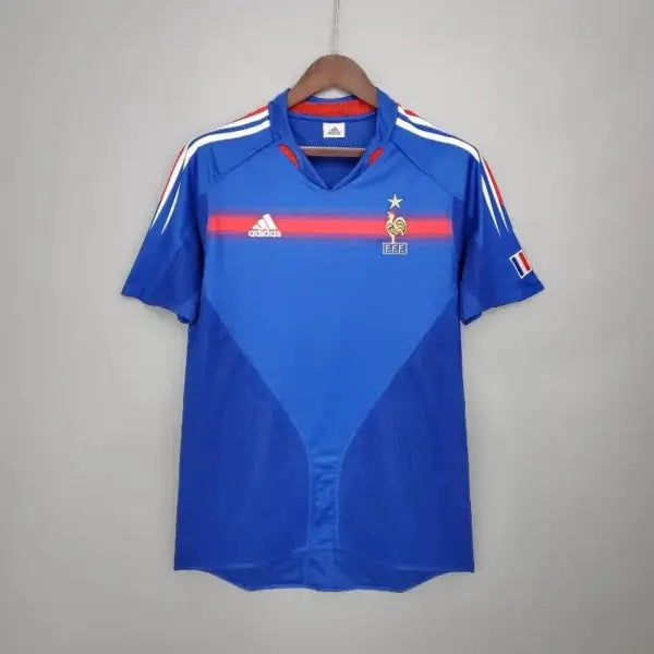 France Retro Home Football Shirt Euro 2004 Retro Calcio