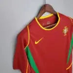 Portugal Retro Home Football Shirt World Cup 2002 Retro Calcio