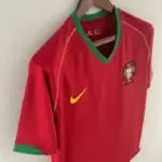 Portugal Retro Home Football Shirt World Cup 2006 Retro Calcio