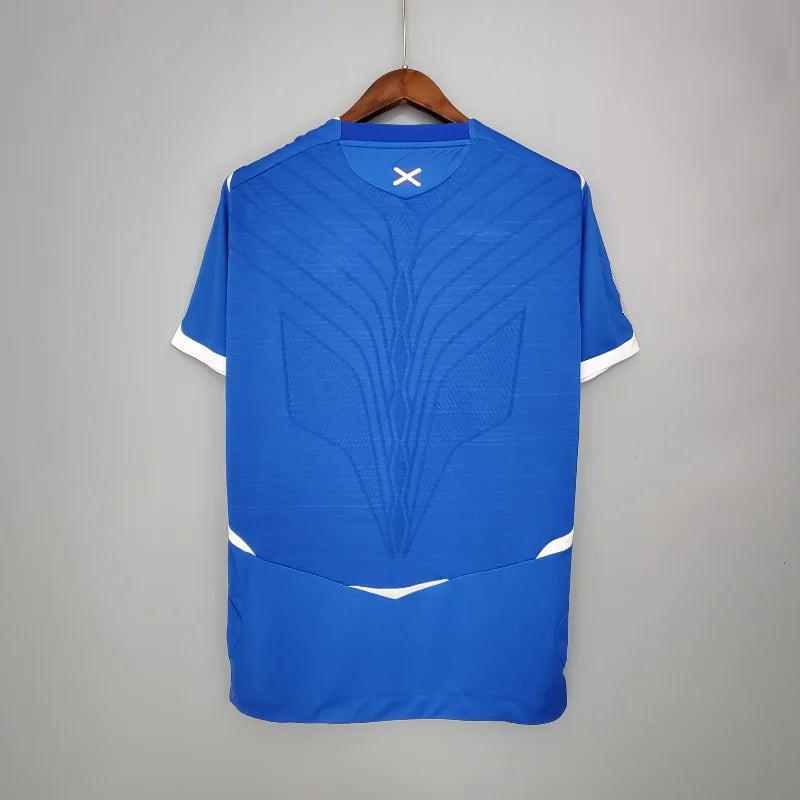 Rangers Blue Retro Home Football Shirt-2008