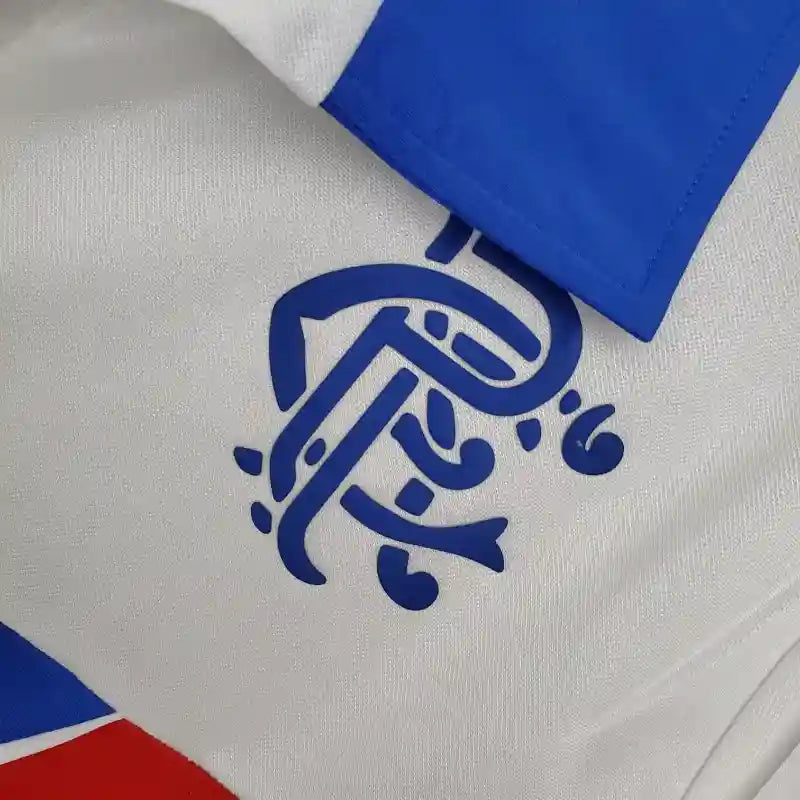 Rangers White Retro Away Football Shirt-1994-95