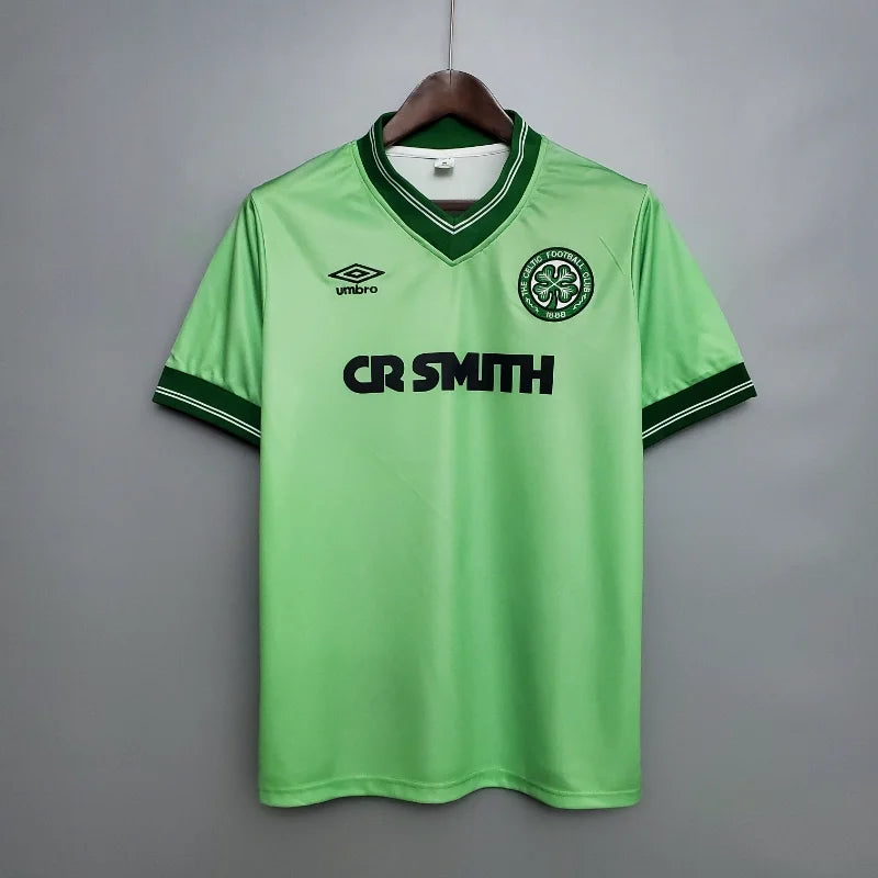 Celtic FC Green Retro Home Football Shirt - 1984-86