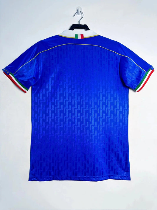 Italy Retro Home Football Shirt 1995 Retro Calcio