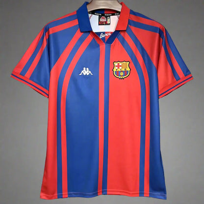 Barcelona Retro Home Football Shirt 1997-98 Retro Calcio