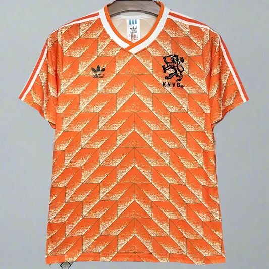 Netherlands Orange Home Classic 1988 Football Shirt Retro Calcio