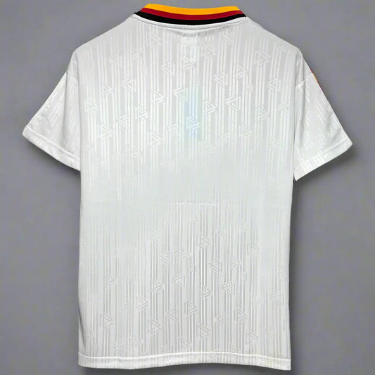 Germany White Home Classic Football Shirt 1994 Retro Calcio