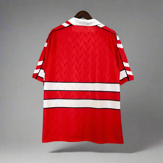 Denmark Red Home Retro Football Shirt 1988 - Retro Calcio Jersey