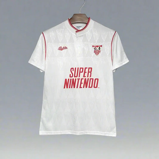 Sevilla FC 1991-92 Home Jersey - Retro Calcio Jersey