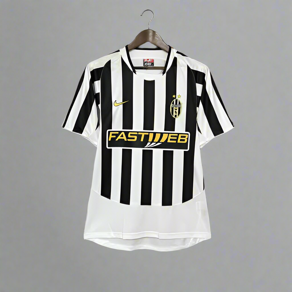 Juventus  Retro Home Soccer Jersey 2003-04