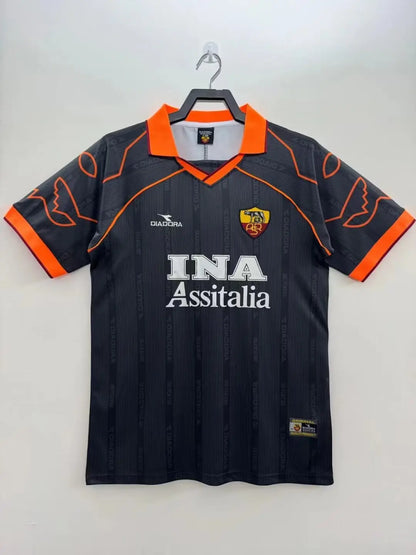 AS Roma Away Retro Football Shirt 1999-00 Retro Calcio