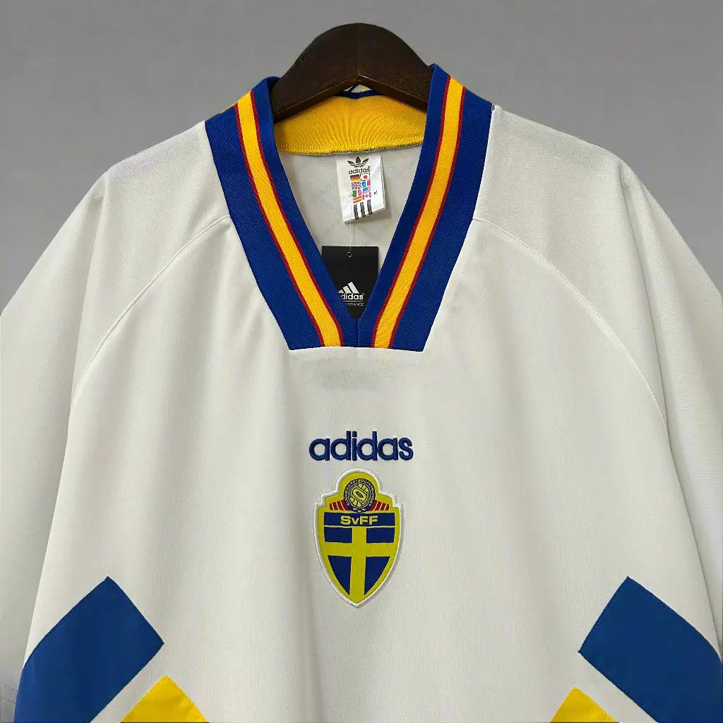 Sweden Retro Away Football Jersey 1994 Retro Calcio