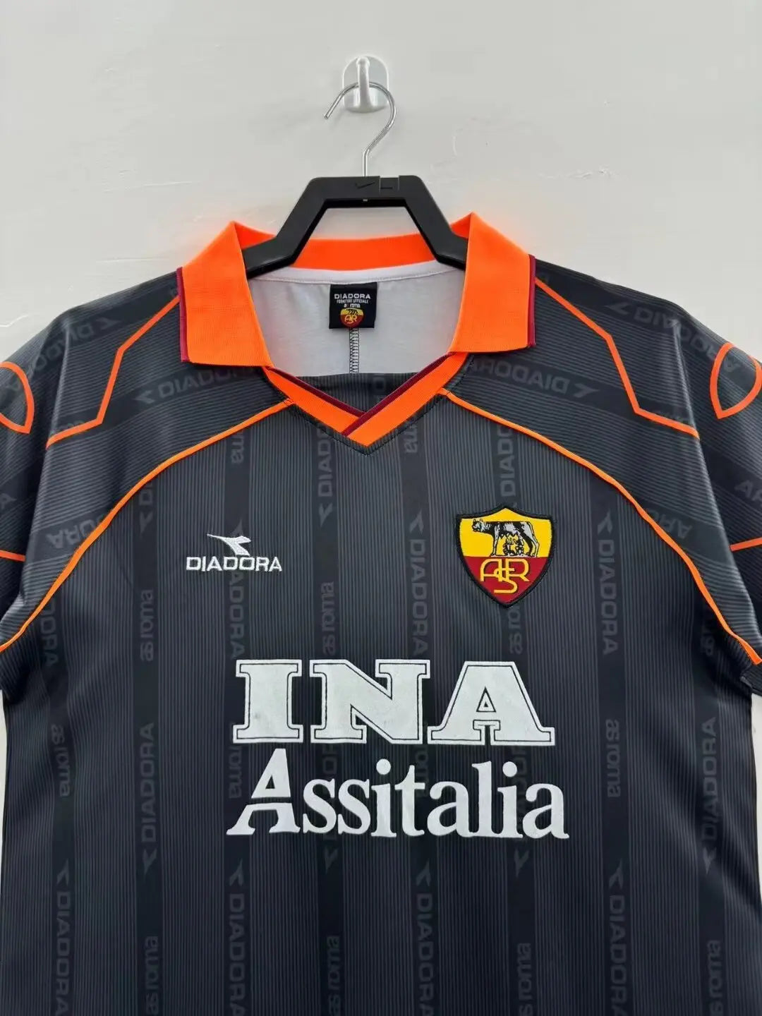 AS Roma Away Retro Football Shirt 1999-00 Retro Calcio